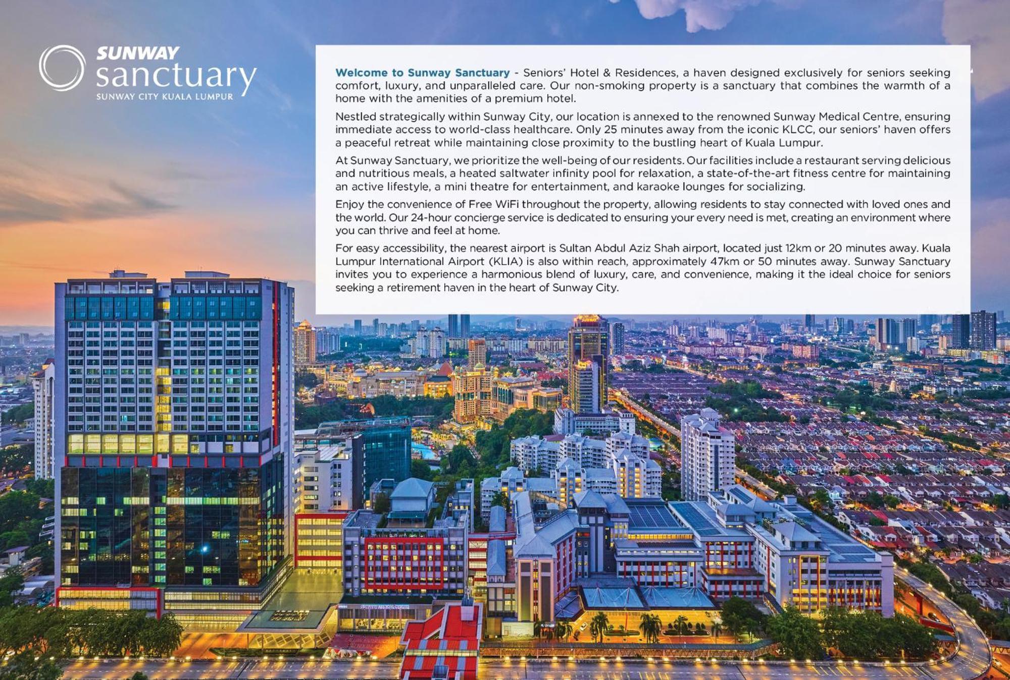Sunway Sanctuary - Seniors Hotel & Residences Субанг Джая Екстериор снимка